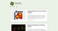 Desktop Screenshot of catalinzima.com