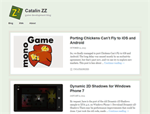 Tablet Screenshot of catalinzima.com
